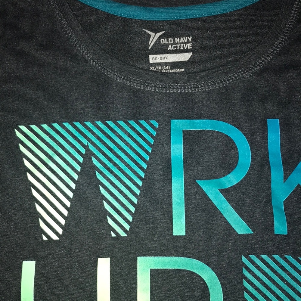 Girls XL (14-16) Active sports tee from old navy